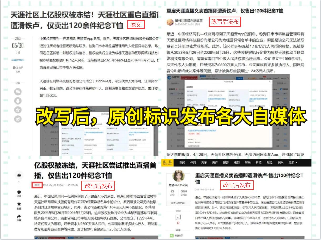 伪原创工具怎么用_天天seo伪原创工具_伪原创工具是什么